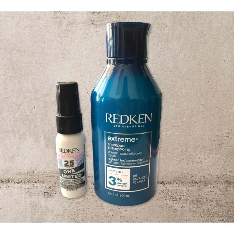 Pack Navidad Shampoo Extreme Y Mini One United, 300ml Redken