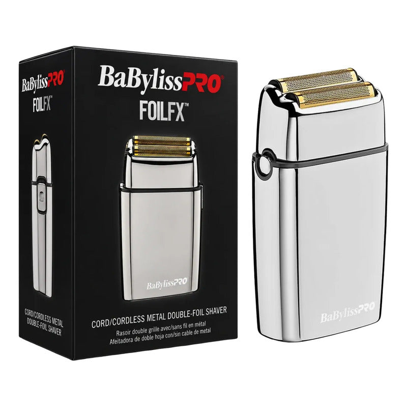 Afeitadora Babylisspro Doble Foil Plateada Bfs2uz Plateado