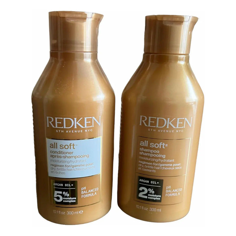 Set Hidratante Allsoft Shampoo 300ml + Acondicionador 300ml