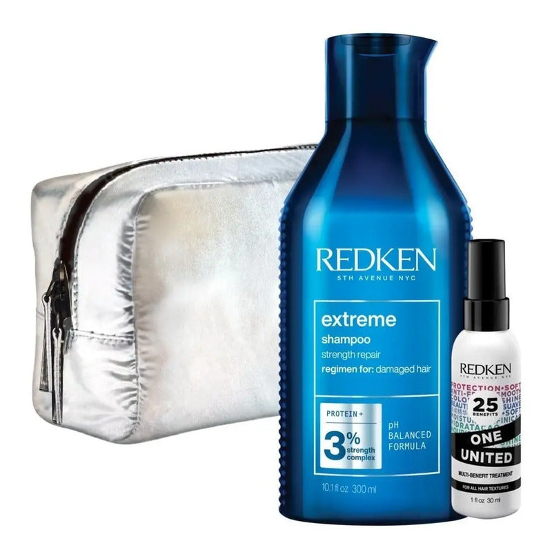 Pack Navidad Shampoo Extreme Y Mini One United, 300ml Redken